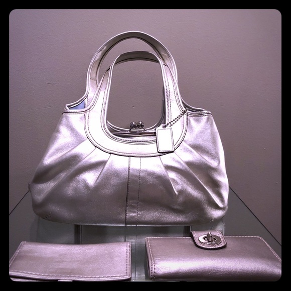 Coach Purse and Wallet Set - Picture 1 of 6